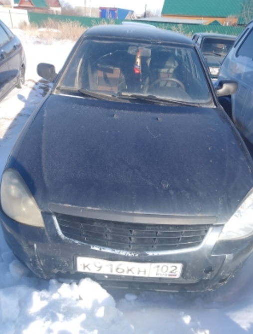 Автомобиль марки Лада 217230(Лада Приора) гос. знак К916КН102VIN: XTA217223080025917