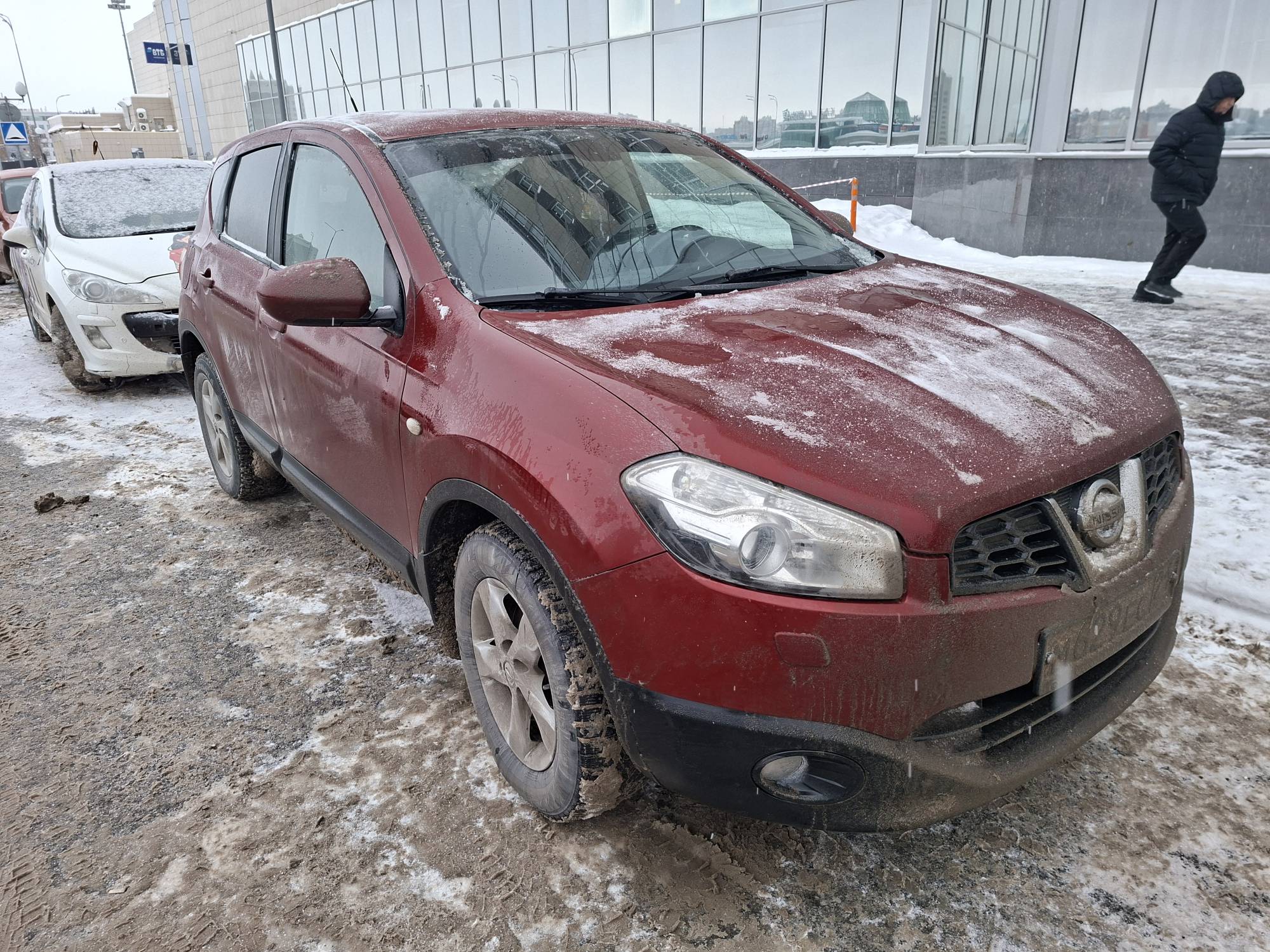 АМТС Ниссан Кашкай, 2013 г.в., г/н М629ЕС21, VIN SJNFAAJ10U2806408, цвет красный