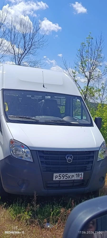 Транспортное средство GAZELLE NEXT, идентификационный номер (VIN)Х96А65R52T1035605, регистрационный номер Р595КР181, год выпуска 2025
