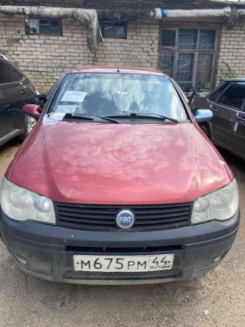 Автомобиль ФИАТ 178CYN1A АЛЬБЕА, 2007 г.в., г/н М675РМ44, VIN XU31780007Z008269 (Реализация по прямому назначению).