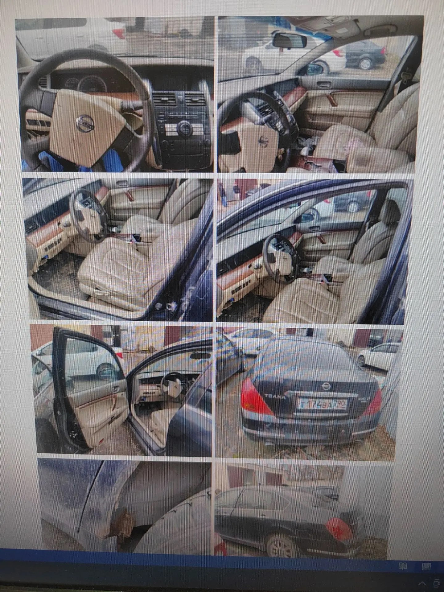 Продажа транспортного средства Легковой седан, Ниссан Теана JNIBAUJ31U0001149 2006г. Т 174 ВА 790
