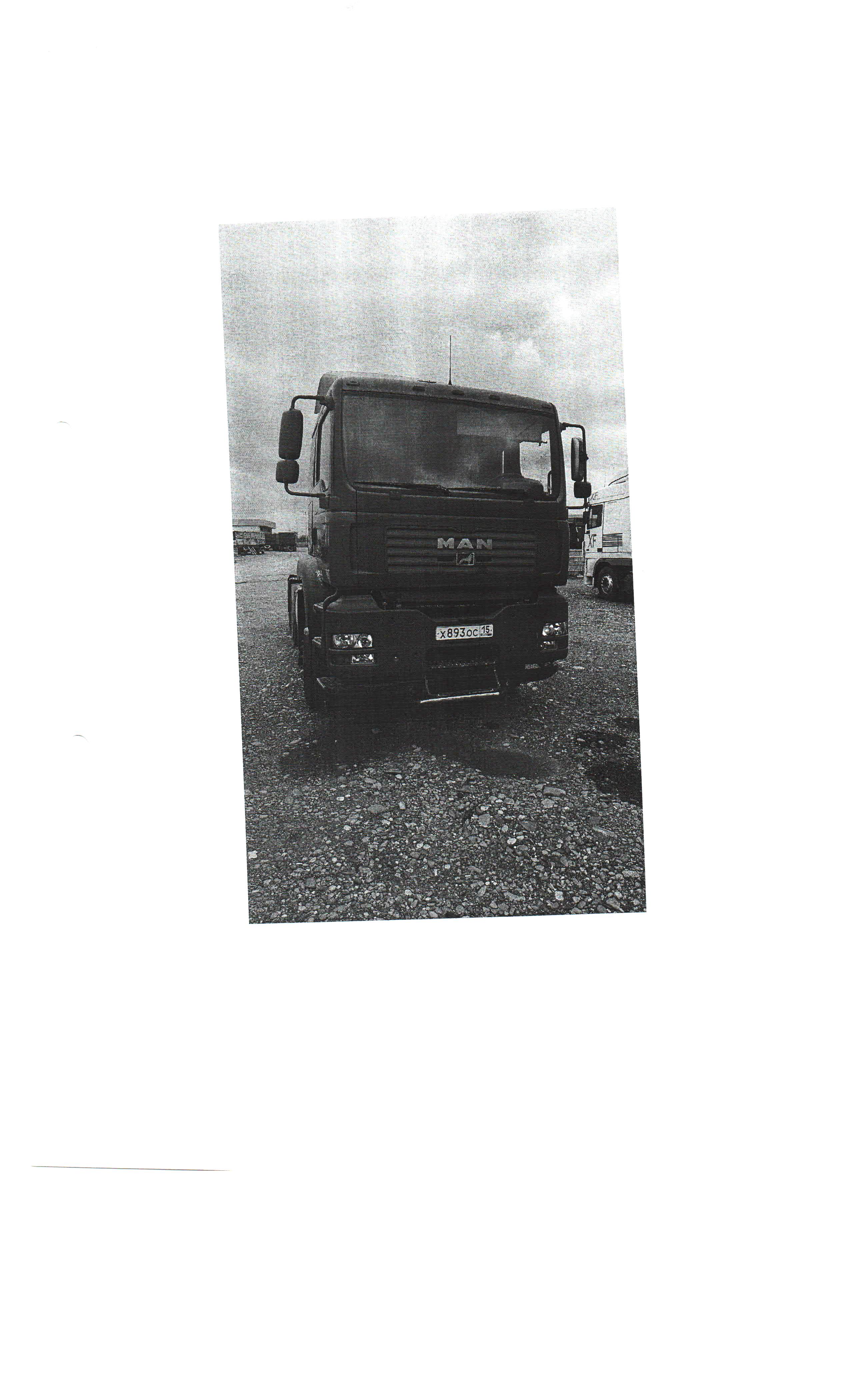 грузовой тягач седельный БЦМ 57, 2007 г/в г/н Х893ОС15 VIN WMAHW2ZZ57M472750