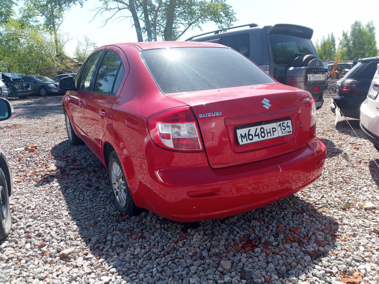 Легковой автомобиль SUZUKI SX4, 2008 г.в., г/н М648НР154, VIN: JSAGYC21S00200388, цвет красный. Ограничение о наложении запрета на регистрационные действия наложенное на основании определения Иглинского межрайонного суда Республики Башкортостан от 02.08.2022 в части обеспечительных мер (залог)