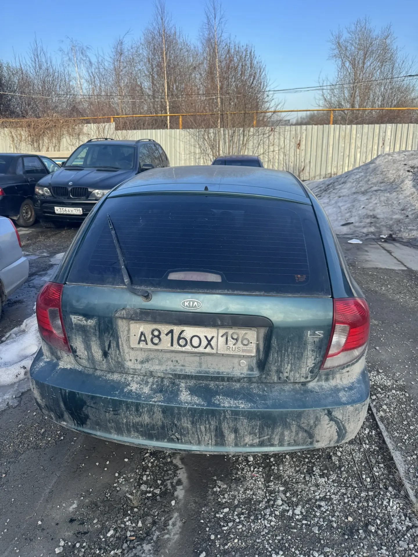Легковой автомобиль киа рио, грз А816ОХ196 г.в. 2003 vin X4XDC243240002144