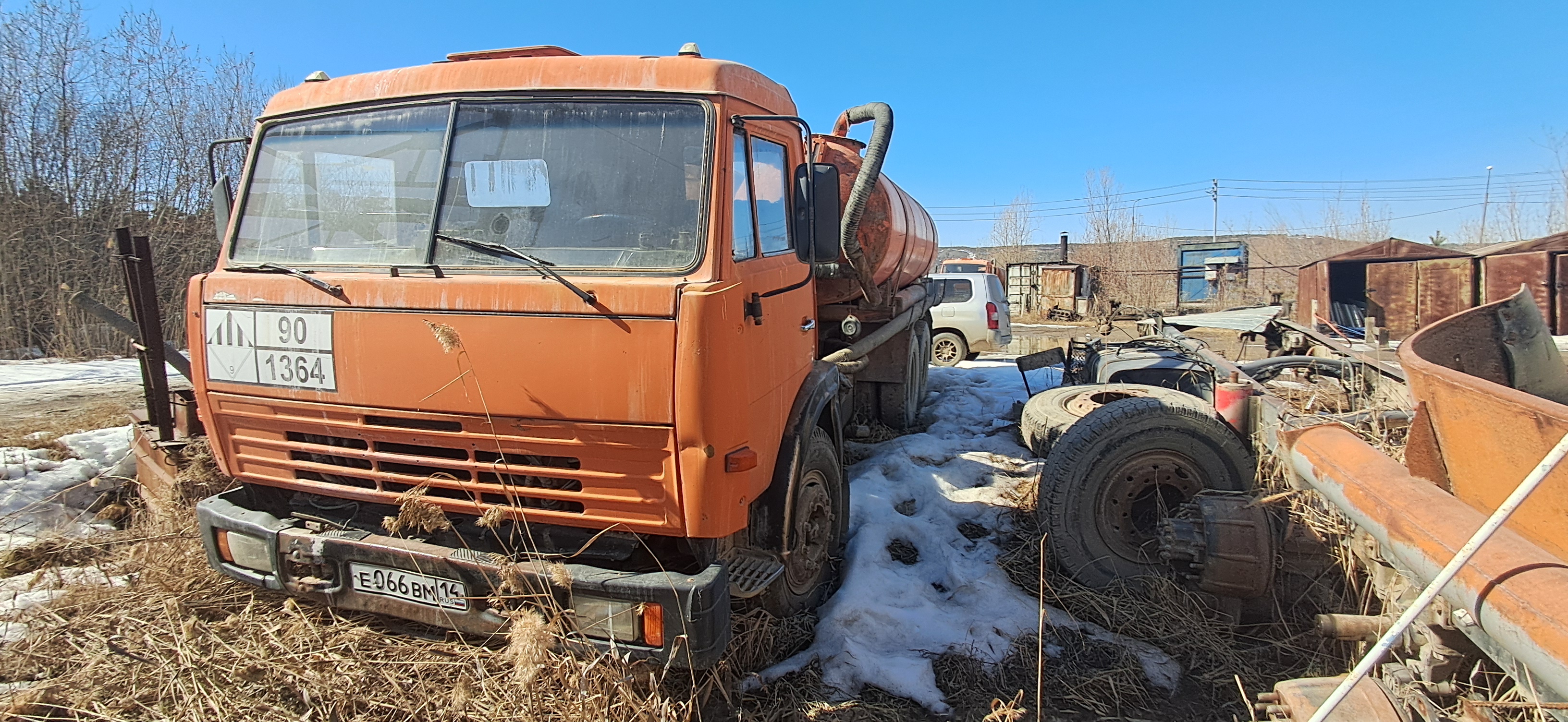Транспортное средство – КАМАЗ КО-505А