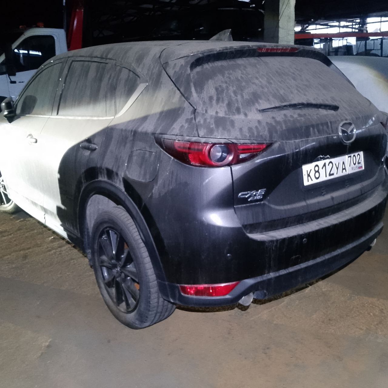 Лот № 26. Автомобиль "MAZDA CX-5", г.р.з. К812УА702, VIN: KF2P211012, 2018 г.в., коричневого цвета (11-008187-1)