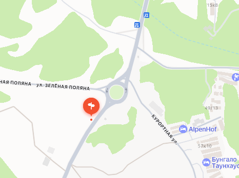 РФ, РБ, Абзелиловский район,   СП Ташбулатовский сельсовет,  в 55  м от  кругового движения, в сторону  д. Елимбетово