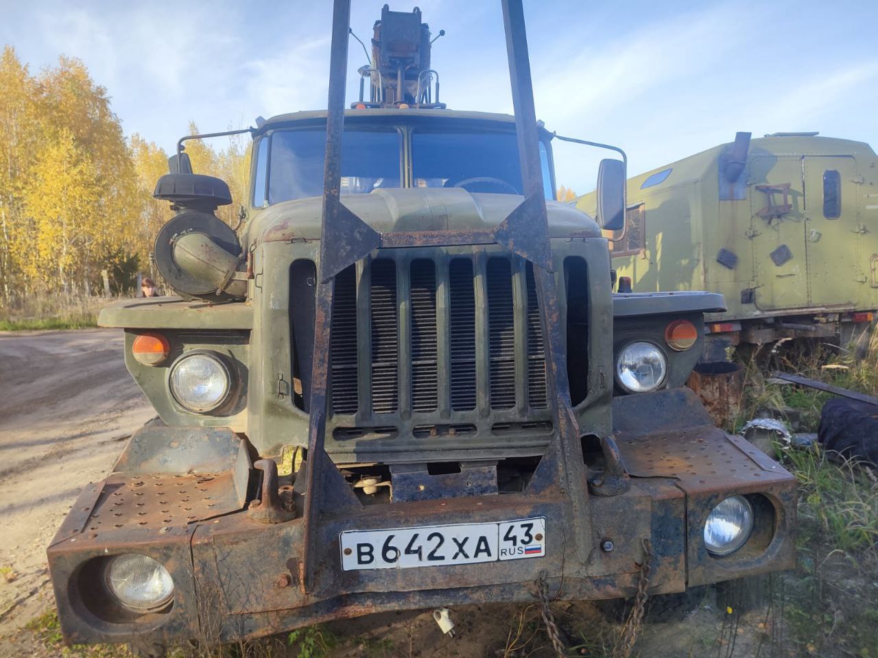 Грузовой автомобиль марки Урал 3255-0010-41, г/н В642ХА43, VIN X1P32550031292222, 2003 г.в.