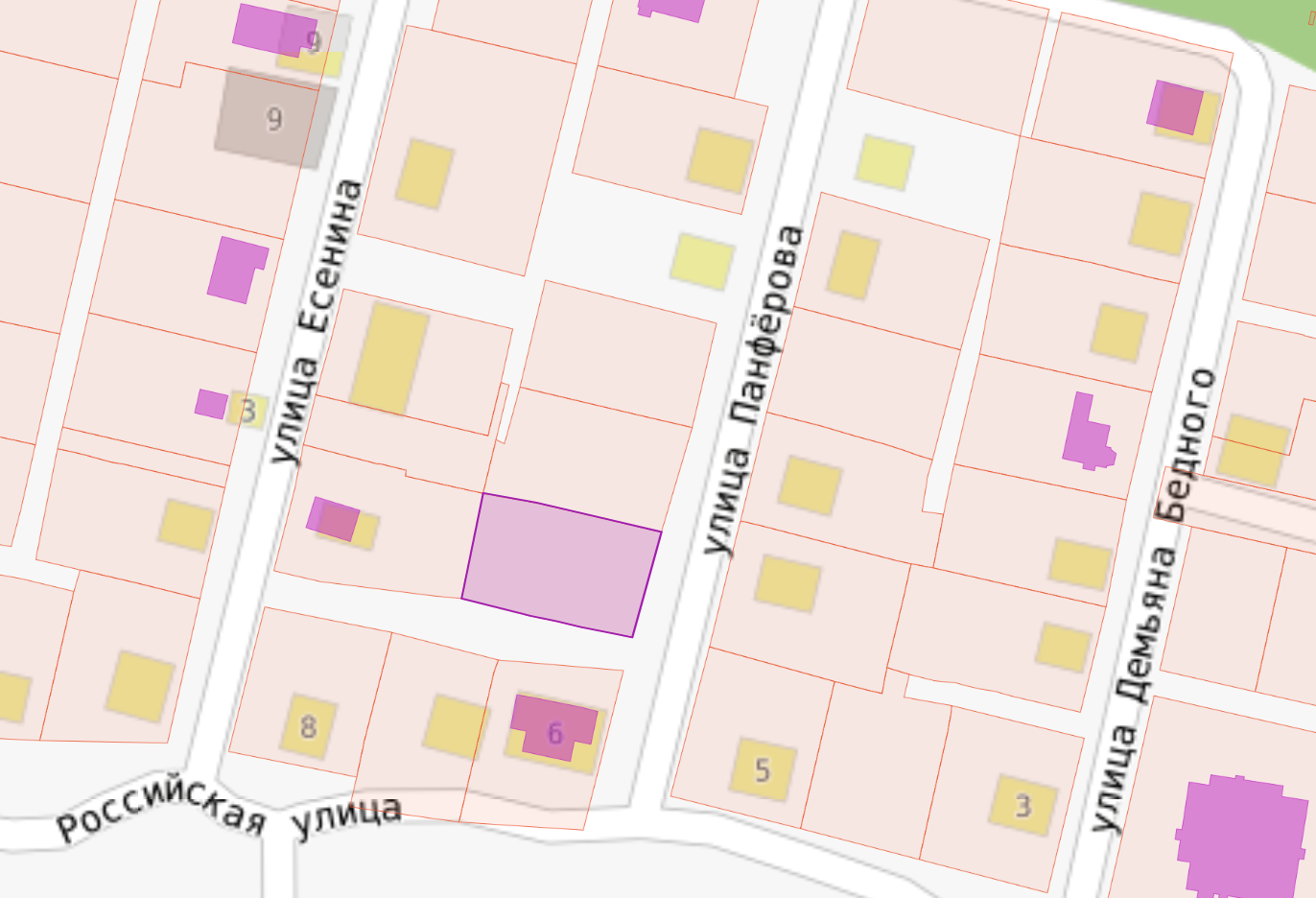 Лот № 2. Продажа права на заключение договора аренды земельного участка государственной собственности с кадастровым номером 45:26:040301:293 площадью 1028 кв.метров с разрешенным использованием – для индивидуального жилищного строительства, по адресу: Российская Федерация, Курганская область, г.о. город Шадринск, г. Шадринск, ул. Панферова, земельный участок №1. Границы определены в соответствии с федеральными законами.