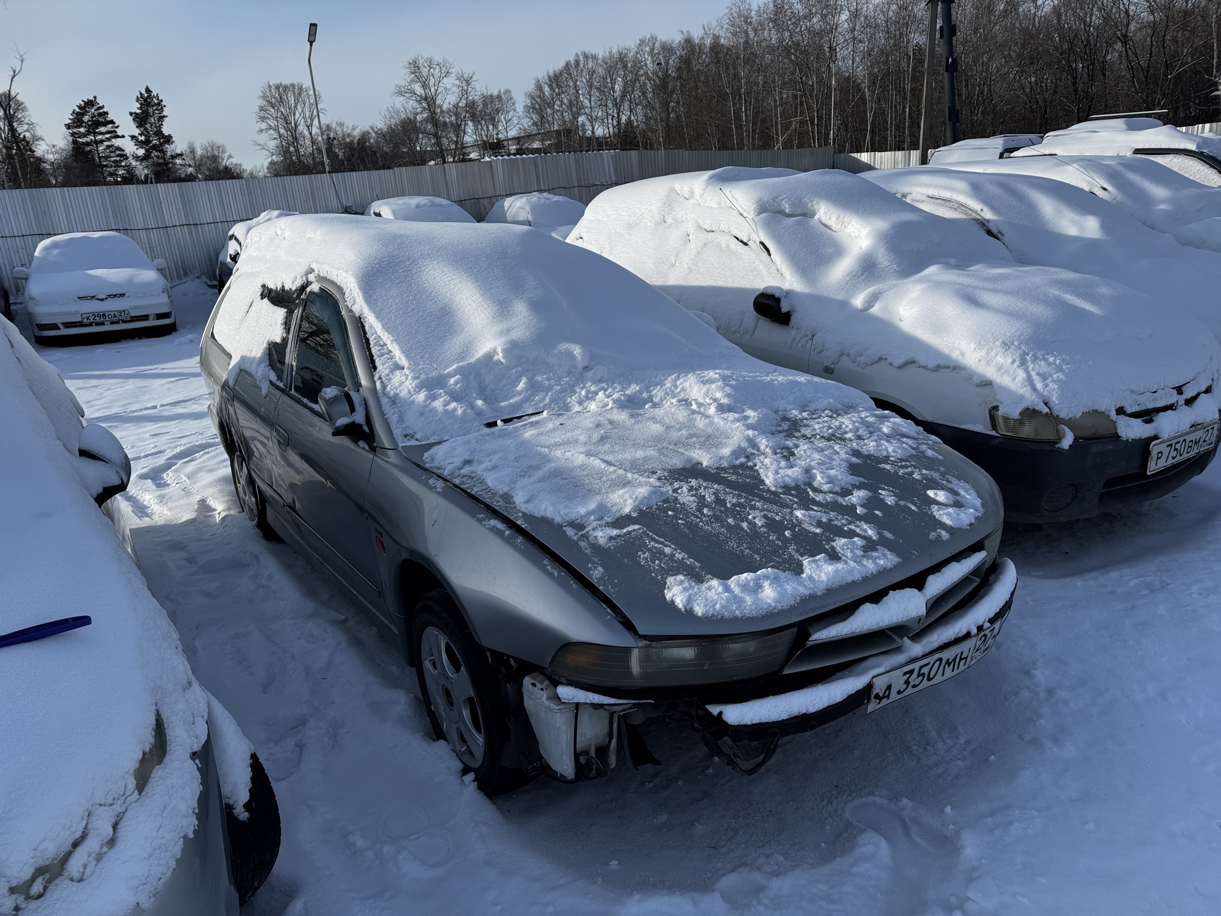 Автомобиль марки Mitsubishi Legnum, г/н А350МН27,1998 г.в., № кузова EC 1 W 5104821,цвет серый