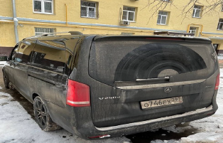 АМТС Мерседес-Бенц V250 D 4MATIC, 2021 г.в., VIN W1V44781313903247