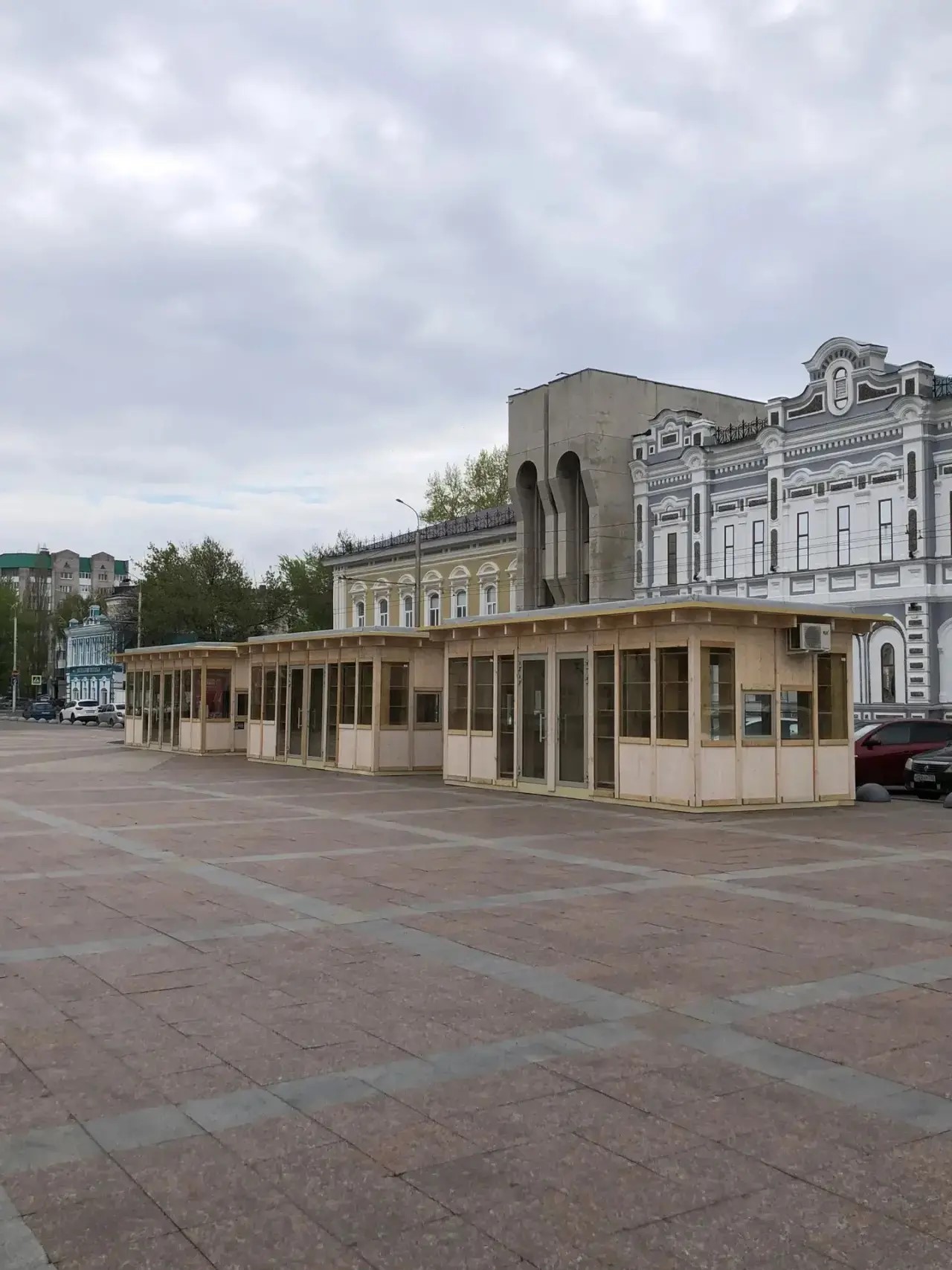 Всесезонный ярмарочный павильон