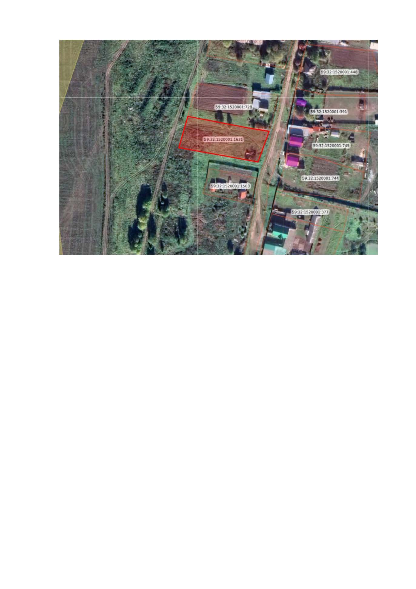 Продажа земельного участка общей площадью 2414 кв.м, разрешенное использование: для ведения личного подсобного хозяйства. Местоположение земельного участка: Пермский край, Пермский муниципальный округ, село Нижний Пальник, улица Центральная, з/у 96. Категория земель: земли населенных пунктов. Кадастровый номер: 59:32:1520001:1631.