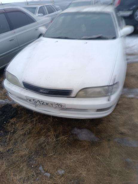 Автомобиль марки TOYOTA CORONA EXIV, г/н К512КТ19, VIN отсутствует, 1995 г/в, цвет белый