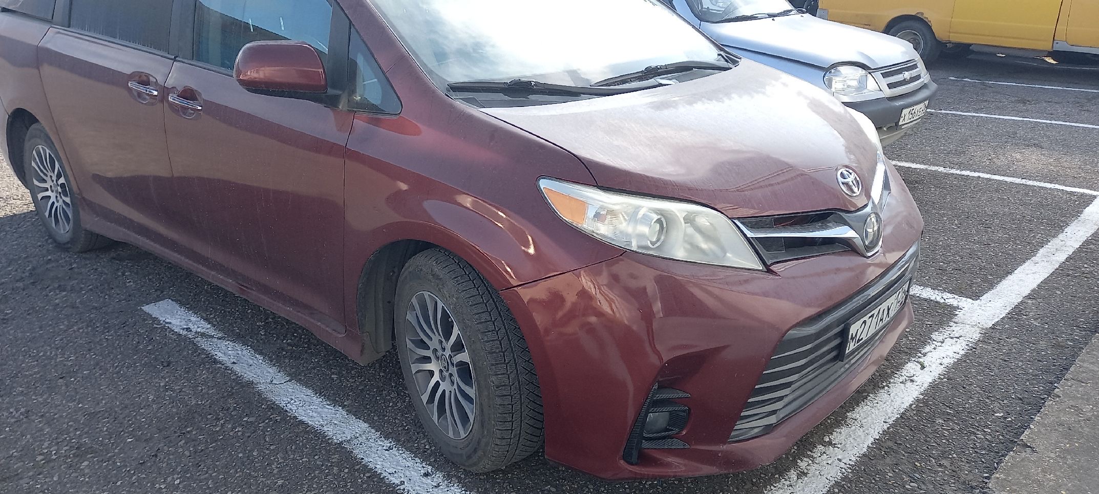 Транспортное средство марки Toyota Sienna, год выпуска 2018
