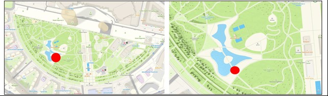 Нестационарный торговый объект "Торговый автомат" по адресу: г. Москва, Ходынский бульвар, 13 (НТО 17), специализация "Зоотовары", общей площадью 1,5 кв. м