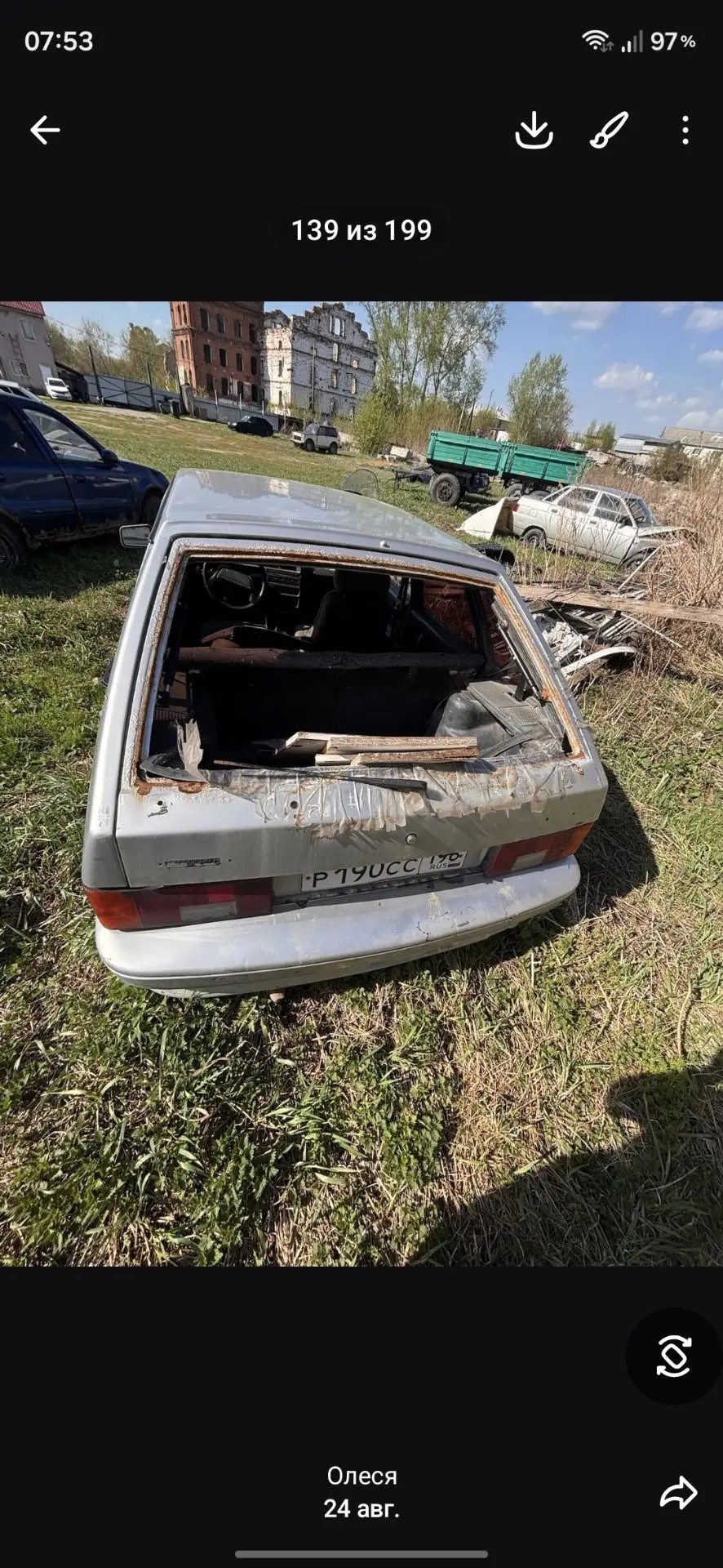 Автомобиль марки "ВАЗ 21140", 2004 г. в., г/н Р190СС/196, VIN XTA21140043762958