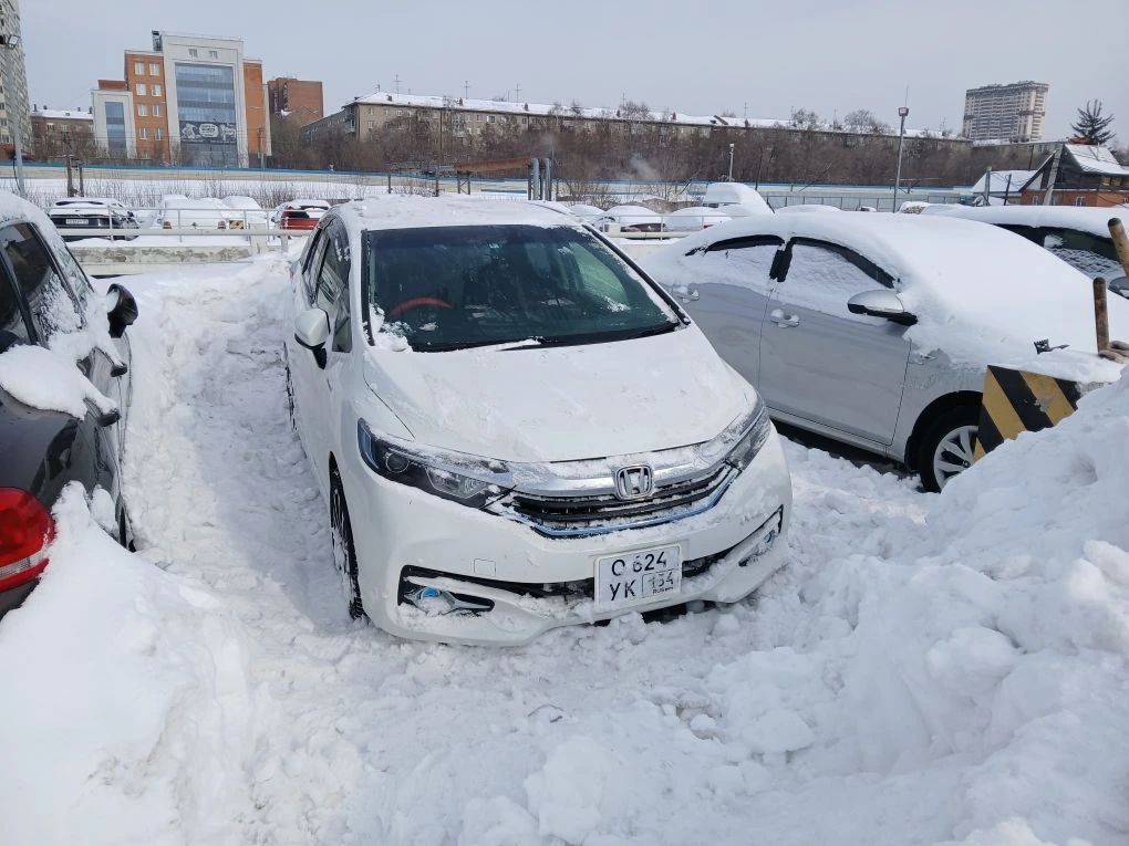 Легковой автомобиль HONDA SHUTTLE HYBRID, 2016 г.в., г/н: О624УК154, номер кузова: GP81009380, VIN: GP81009380, цвет-белый (арест, повтор)