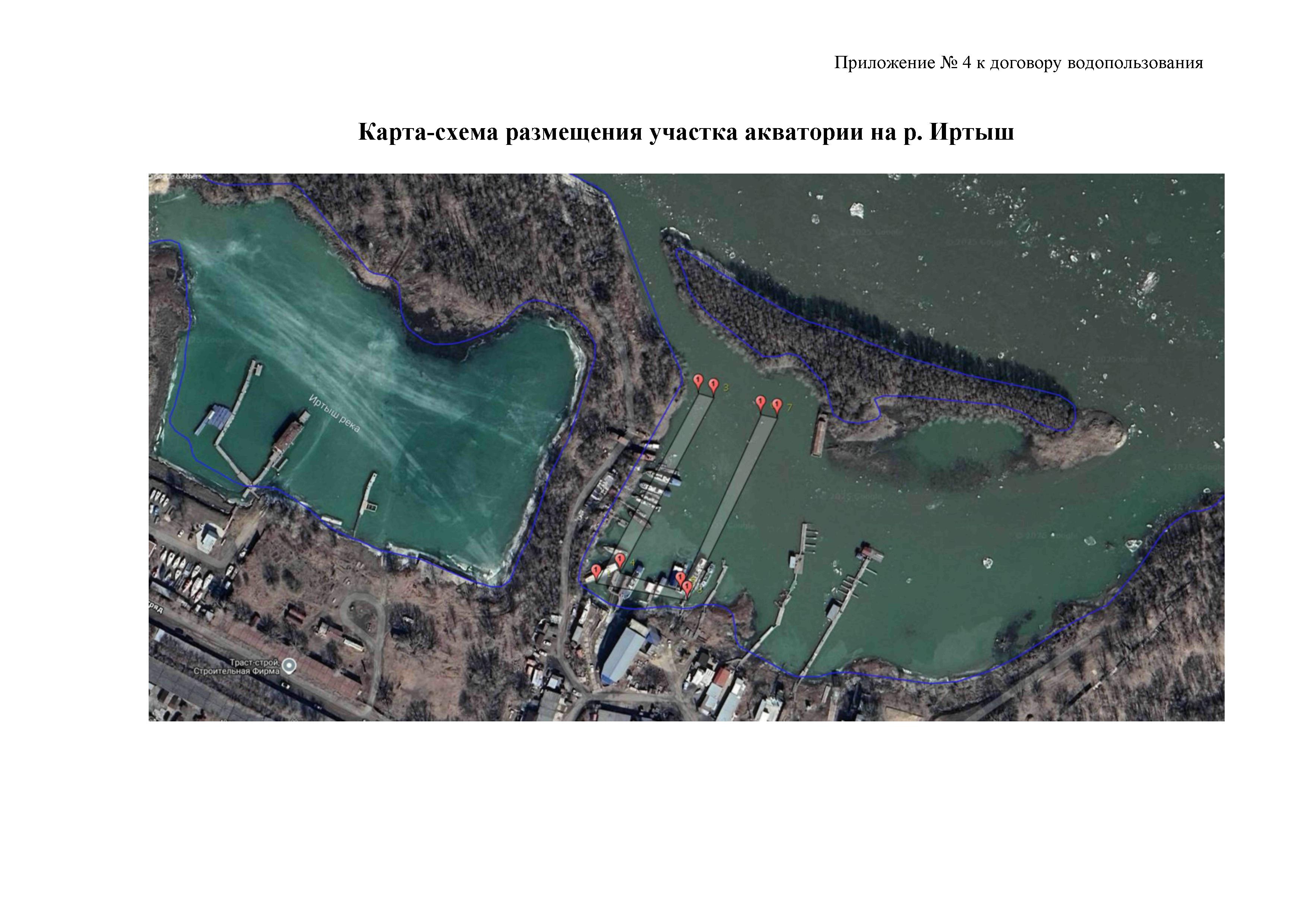 Приобретение права на заключение договора водопользования