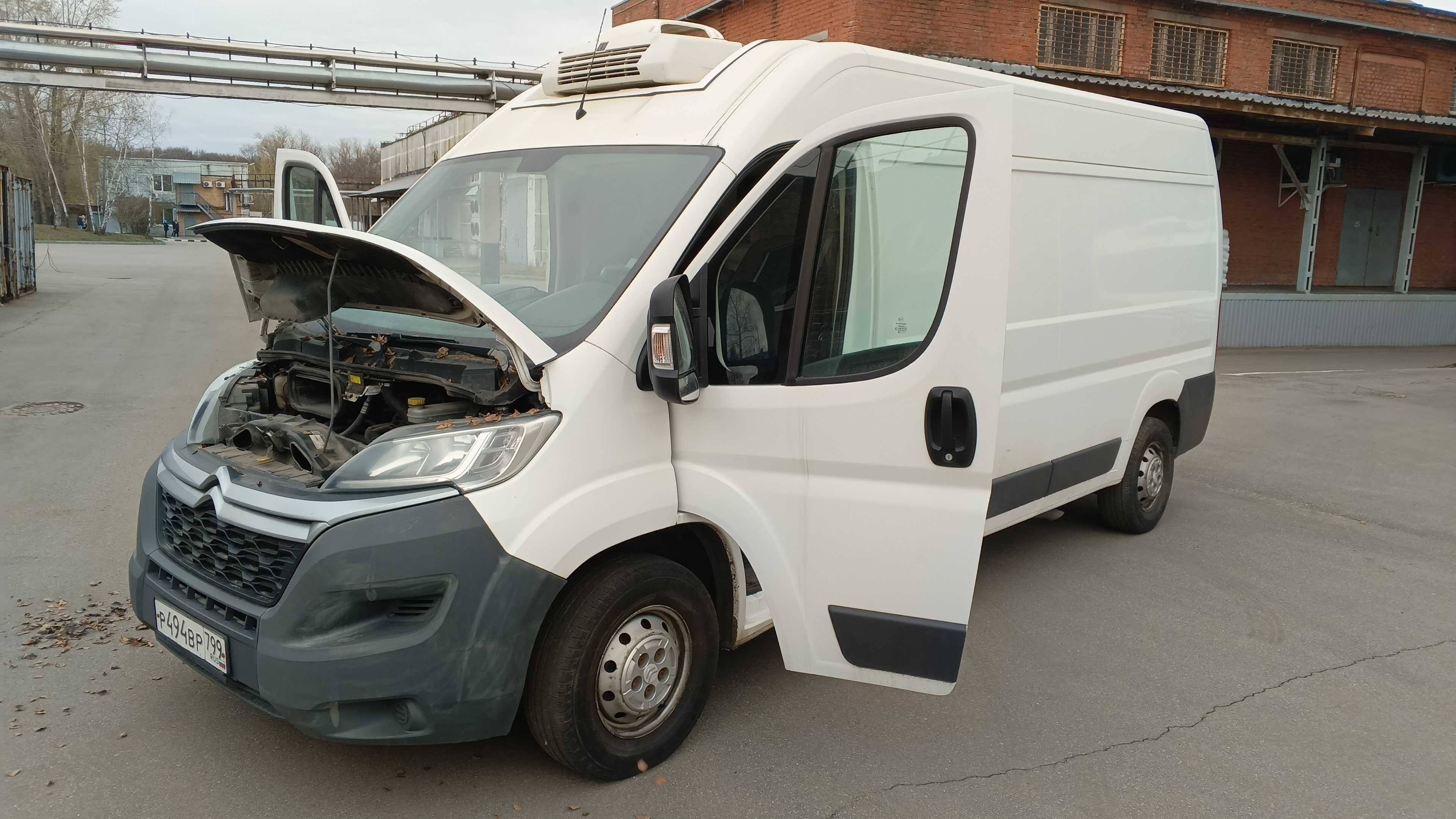 Продажа транспортного средства Грузовой автомобиль,CITROEN JUMPER рефрижератор 78594, (VIN) Z0K78594CHR000072