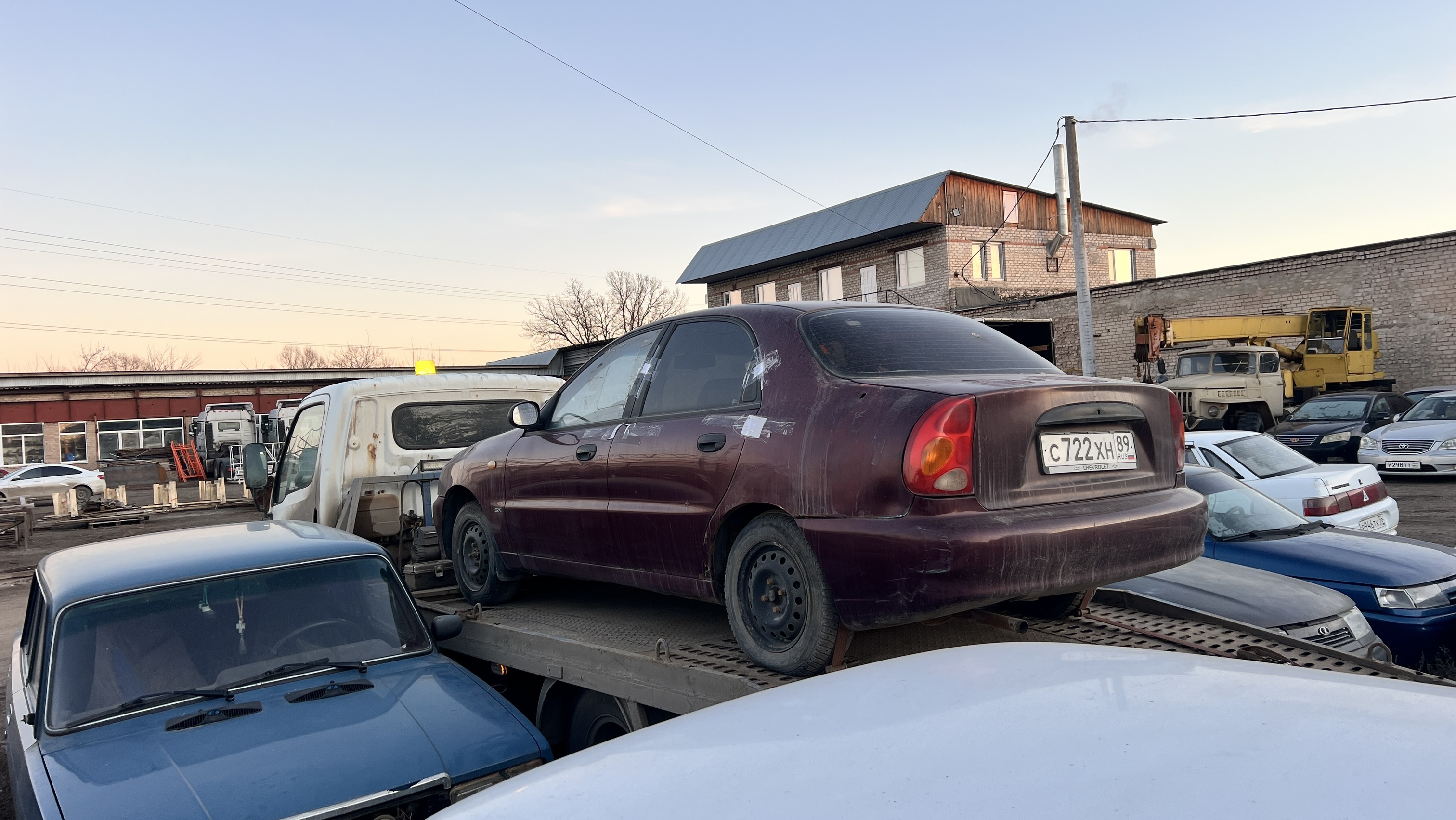 Автомобиль "Chevrolet Lanos, 2007 г/в, г/н С 722 ХН 89, VIN Y6DTF69Y070109944