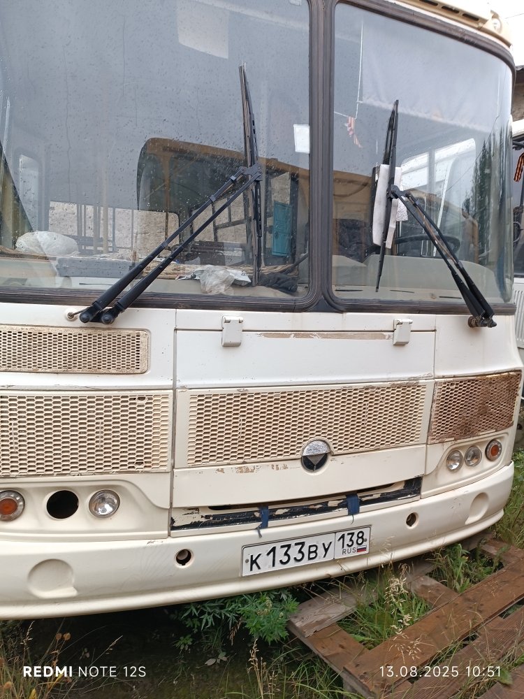 Автобус ПАЗ 32054-60. Идентификационный номер (VIN): Х1М3205LPК0000694 Марка, модель: ПАЗ 32054-60 Наименование АВТОБУС. Категория D Год изготовления: 2019 Модель, № двигателя 523420 К1000569 Шасси (рама) № отсутствует Кузов № Х1М3205LPК0000694 Цвет кузова: белый ПТС 52 РА 426583 . Государственный регистрационный знак: К 133ВУ138.