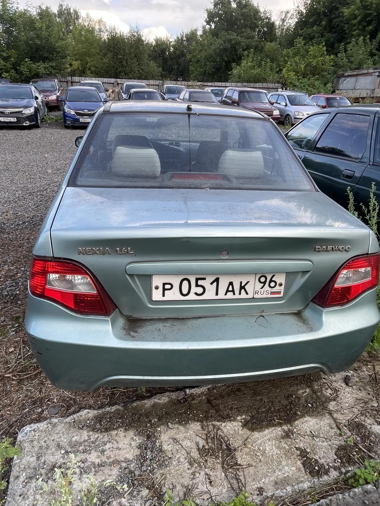 Автомобиль Дэу нексия, г/н Р051АК96, VIN XWB3K32CD9A033572 2009 г.в.