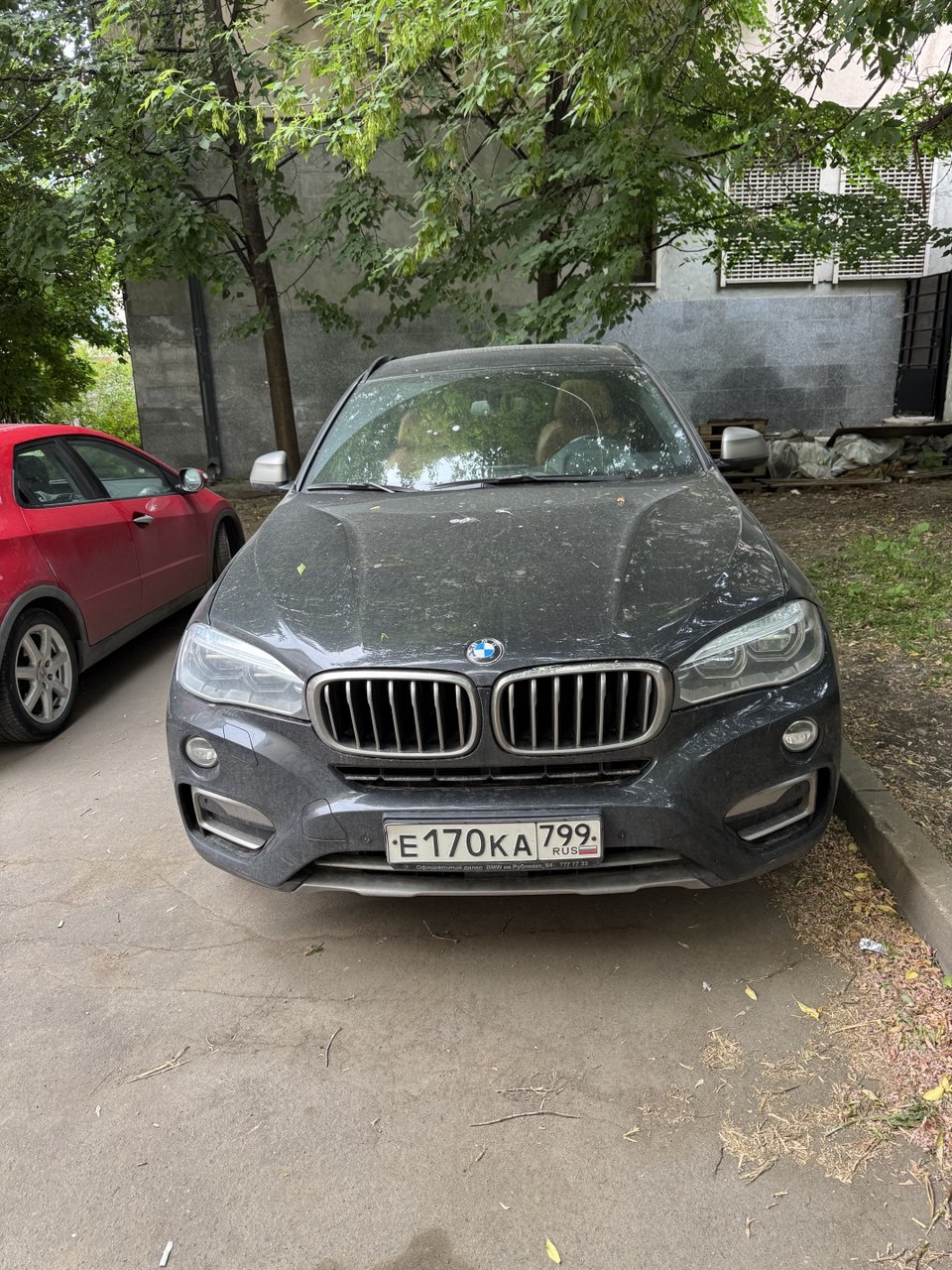 АМТС БМВ Х6 XDRIVE 30D, 2018 г.в., г/н Е170КА799, цвет черный, VIN X4XKV294900W50993
