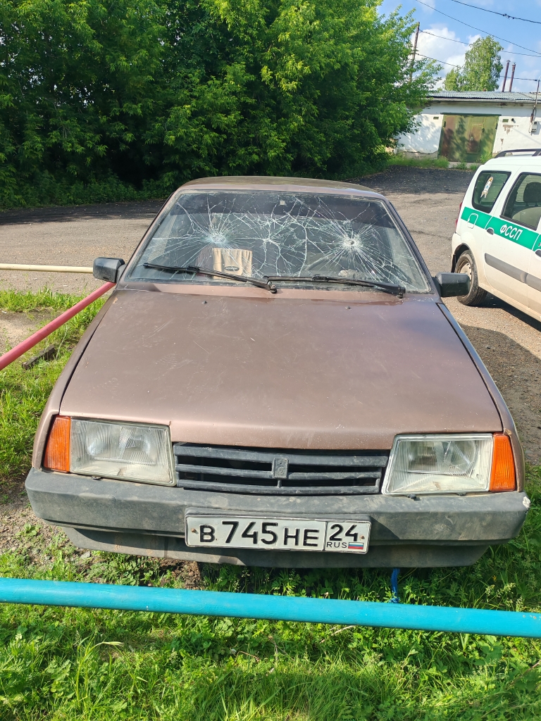 Автомобиль ВАЗ 21099, г/н В745НЕ24, 1996 г.в., VIN XTA210990V2009330, цвет коричневый. Изъяты ключи зажигания, ПТС,СТС, комплектность и состояние не проверялась данное имущество обращено в доход государства, находится в г. Канск Повторная реализация в связи с отказом покупателя-60%