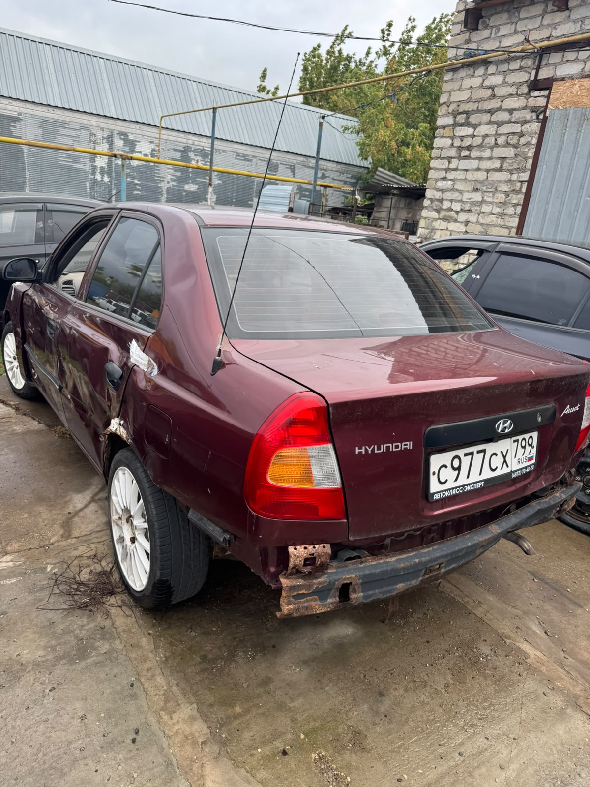 Лот №5 – Автомобиль Hyundai Accent, 2007 г.в., (64-011289)