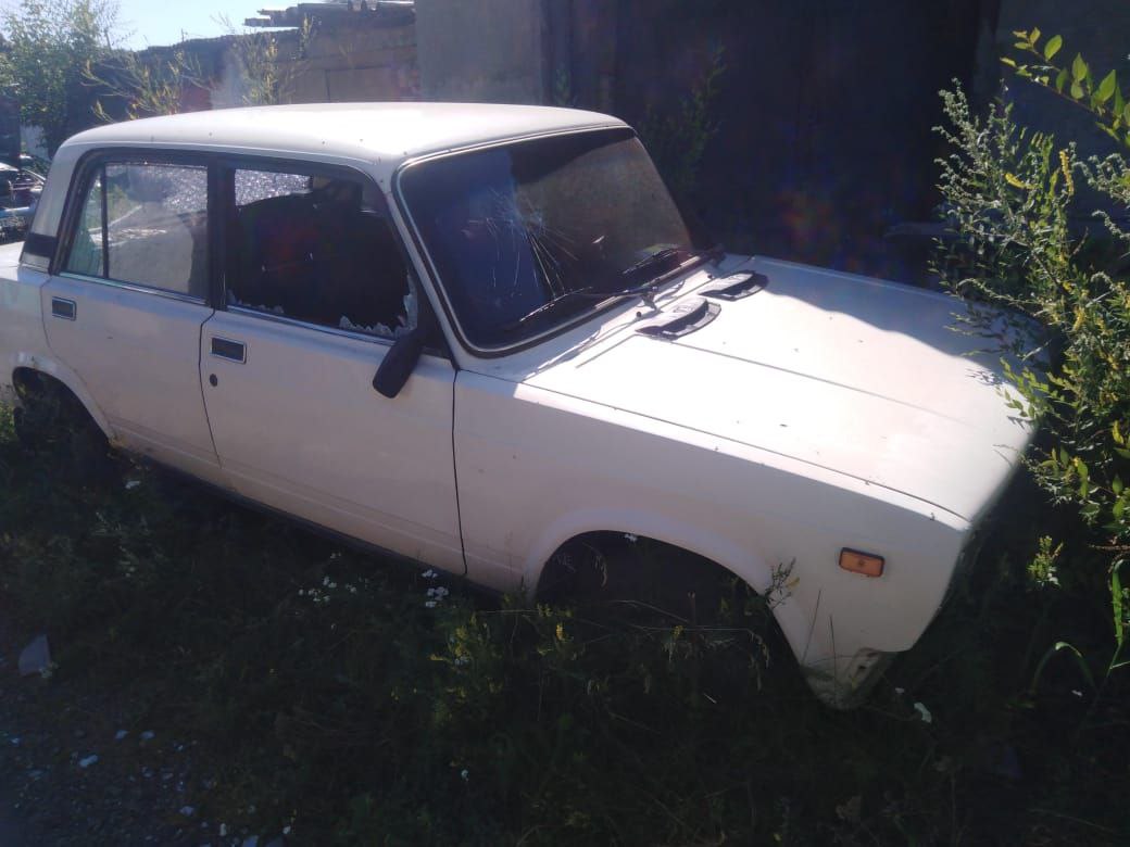 Автомобиль ВАЗ 21053, без г/н, 1993г.в., VIN XTA210530P1396581, (при визуальном осмотре обнаружено отсутствие колес, лобовое заднее и боковые стекла разбиты, задние и передние фары разбиты, по кузову следы коррозии и вмятины) комплектность и состояние не проверялась. Данное имущество обращено в доход государства. Находится в п. Шушенское