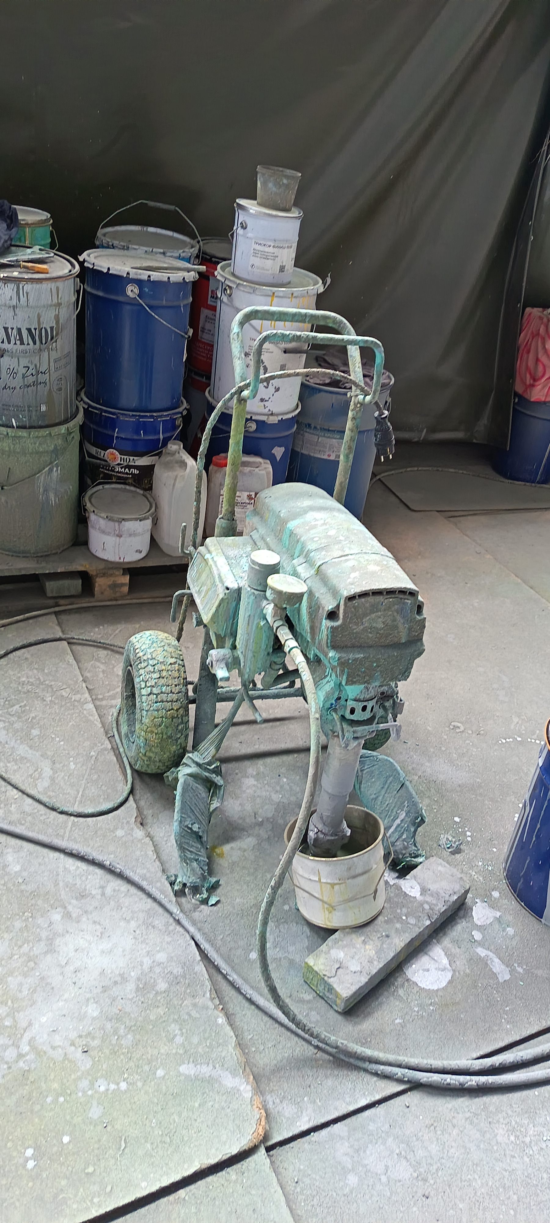 Аппарат окрасочный 17Е669 MARK X Standart 240V СЕЕ, инв. №0267