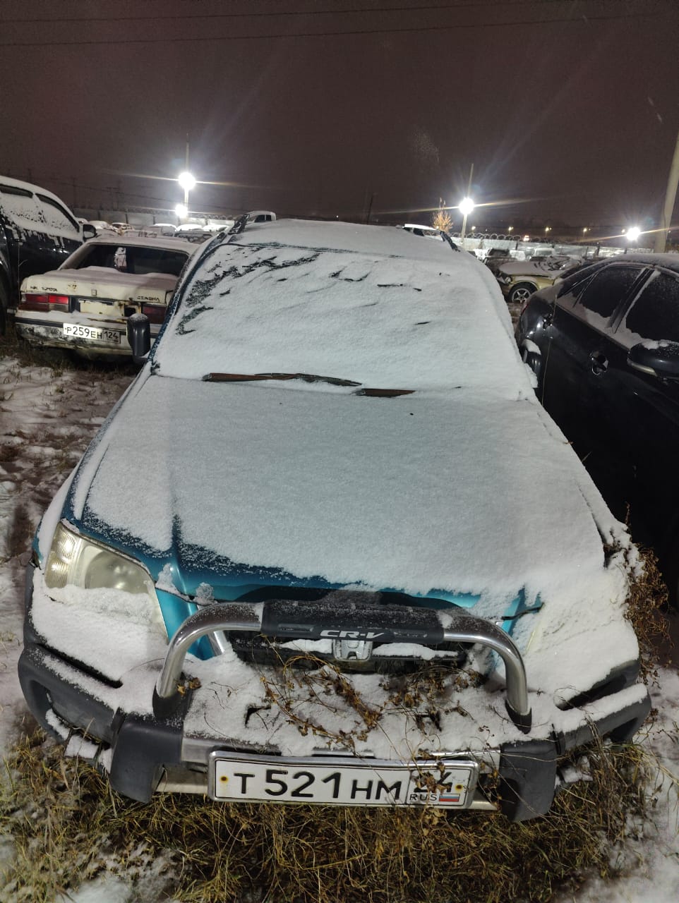 Годные остатки Автомобиля HONDA CR-V, 1995 г.в., г/н Т521НМ24, кузов № RD1-1015458, двигатель № 1015497, цвет зеленый, имущество бесхозяйное обращено в доход государства. (подделка VIN) постановка на регистрационный учет не возможна (Документы и ключи отсутствуют). 90% Повторная публикация в связи с отказом покупателя