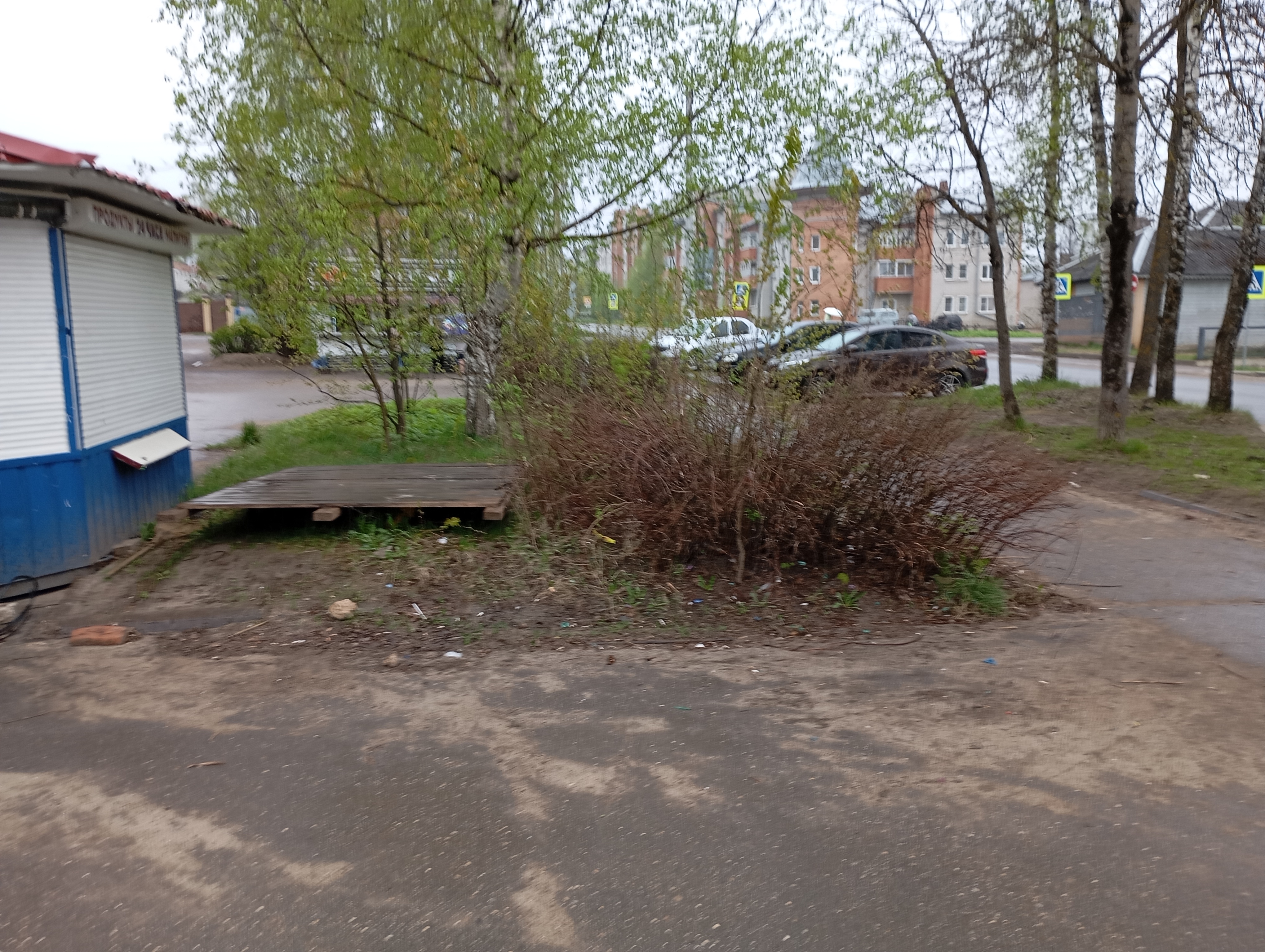 Право размещения нестационарного торгового объекта (торговый павильон) для реализации продовольственных товаров (без реализации табачной продукции) по адресу: Ярославская область, г. Данилов, ул. Володарского, у д. 81 место №1