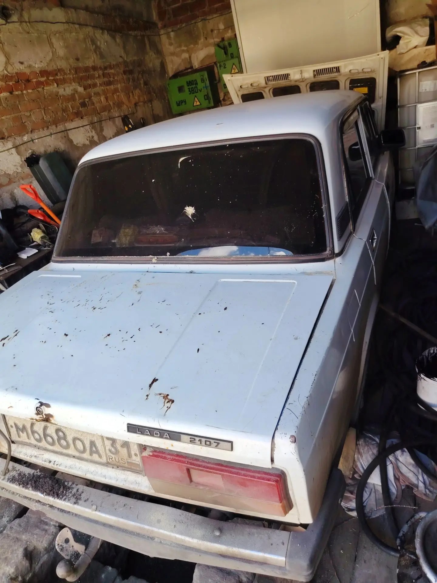 Транспортное средство марка, модель LADA 210740 LADA 2107, идентификационный номер (VIN) ХТА21074092883406, тип - легковой, год изготовления – 2009, модель,  № двигателя 21067 №9518448, цвет кузова – ярко-белый, государственный регистрационный знак М668ОА 31 RUS, не на ходу