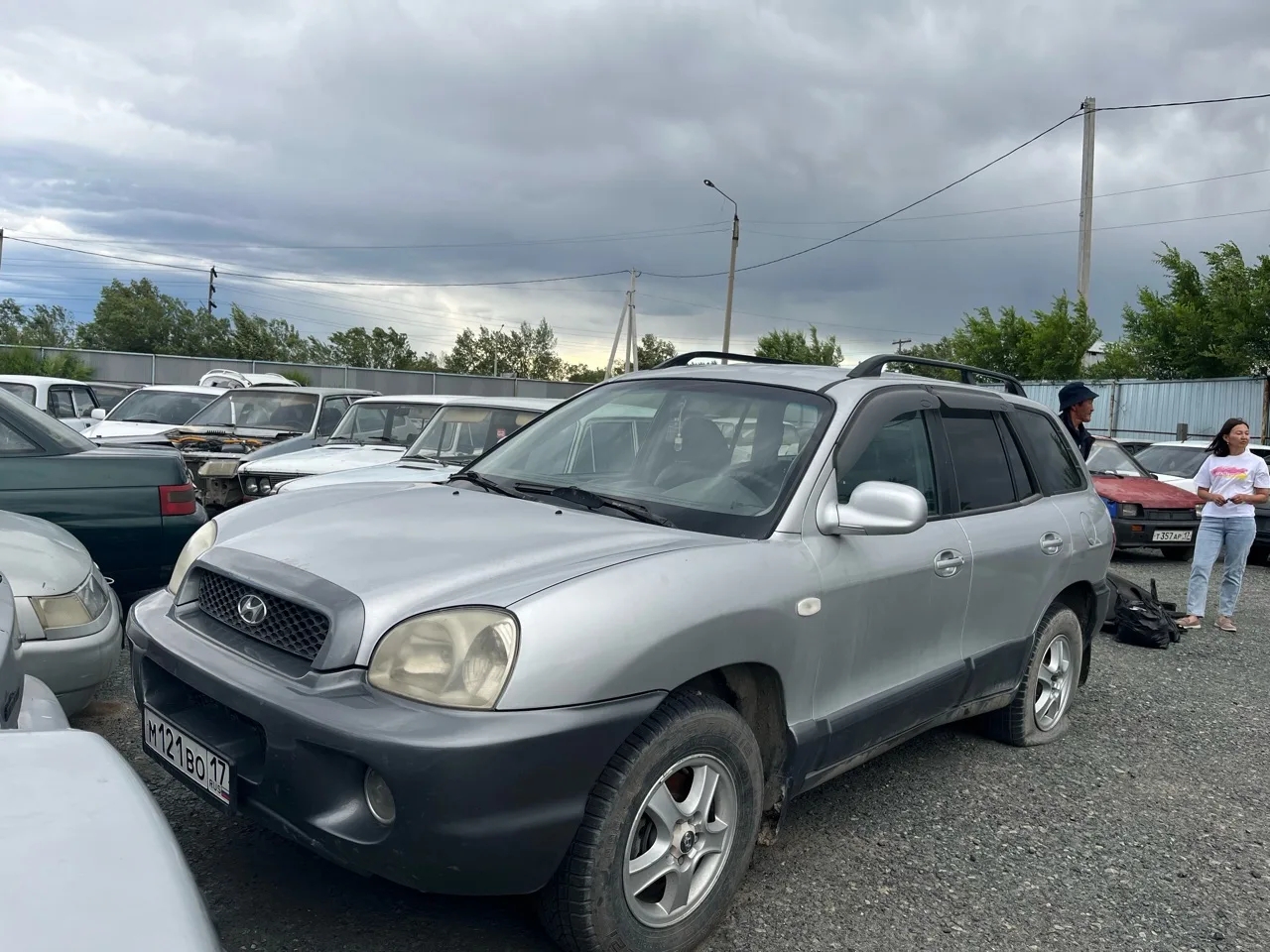 Транспортное средство марки «Hyundai Santa Fe» 2004 г.в., с государственным регистрационным номером М121ВО17.