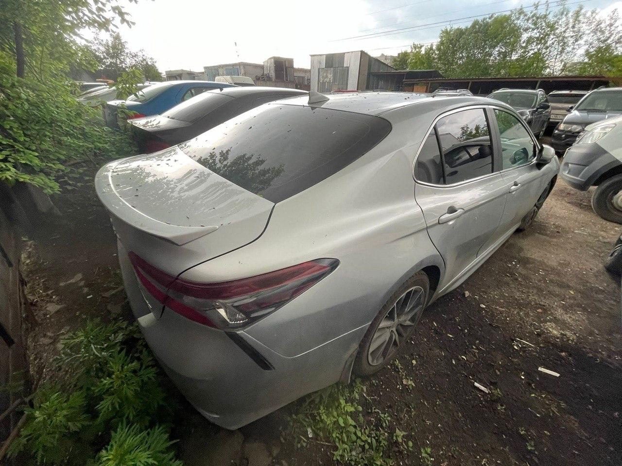 АМТС TOYOTA CAMRY, 2021гв, г/н К114ОМ797, цвет серый, VIN 4T1G11AK6MU566045
