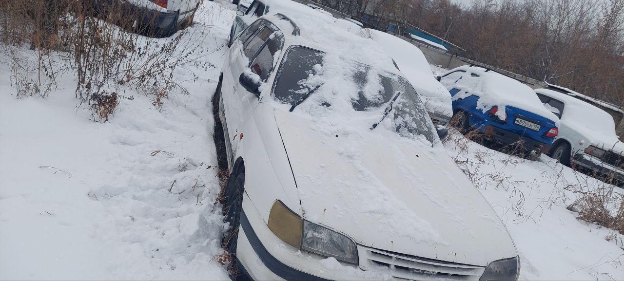Автомобиль ТОЙОТА КАЛДИНА, г/н Т861ЕС124, 1995 г.в., кузов № СТ1904019805, двигатель № 2939521, цвет белый. Рабочее состояние и комплектность автомобиля не проверялось. Находится в г. Красноярск, данное имущество обращено в доход государства (Документы отсутствуют) (2509/25)