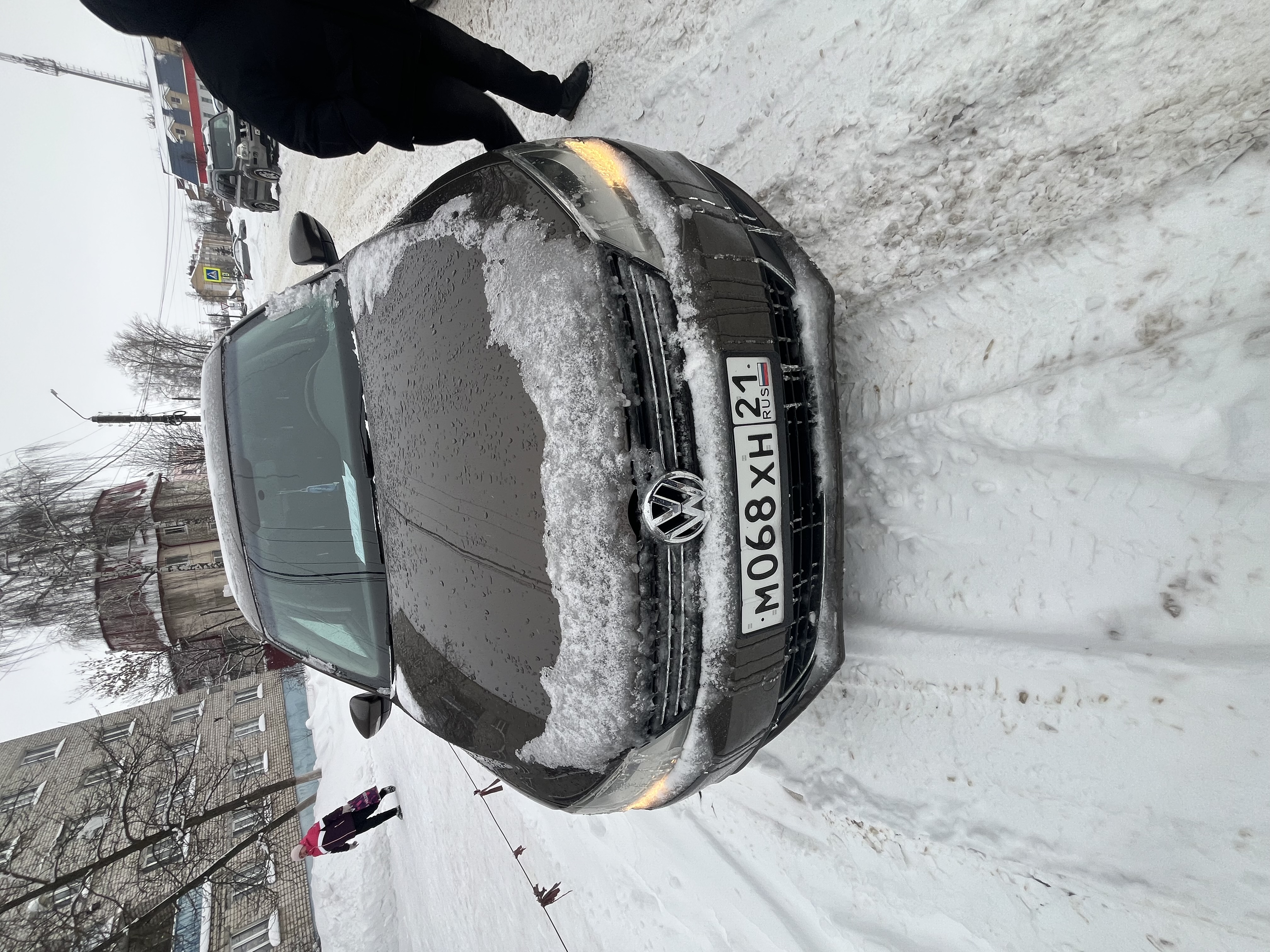 АМТС Volkswagen Jetta, 2012 г.в., г/н М068ХН21, VIN WVWZZZ16ZDM031648, цвет коричневый