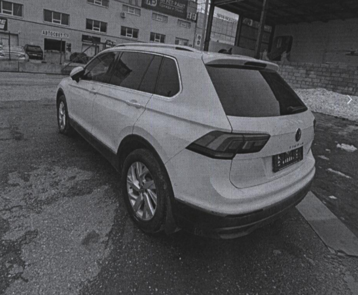 VOLKSWAGEN TIGUAN, 2021 г.в., г/н М473СВ73, VIN: XW8ZZZ5NZMG010606.