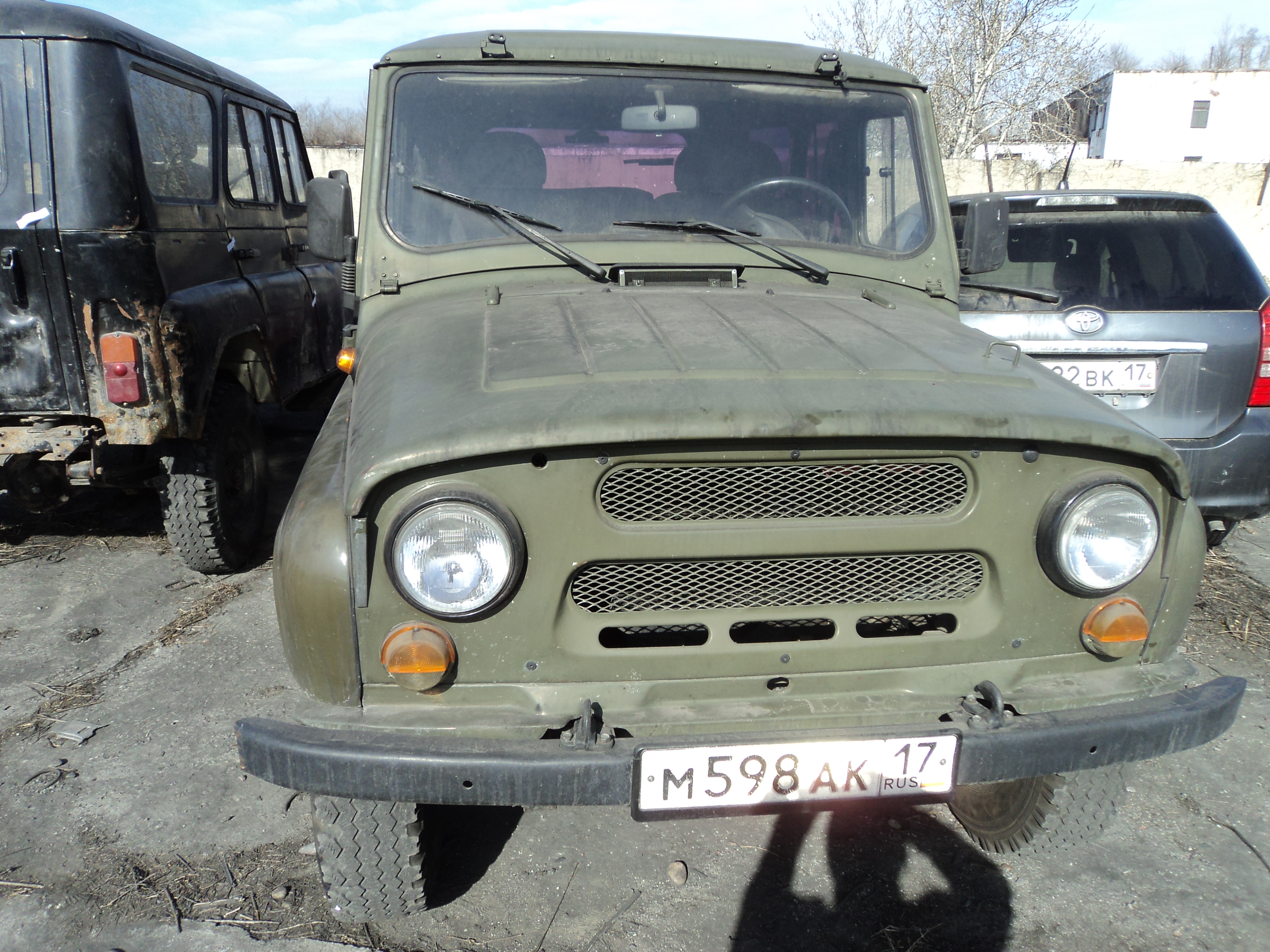 Транспортное средство марки «УАЗ-31519» 2003 г.в., с государственным регистрационным номером М598АК17.