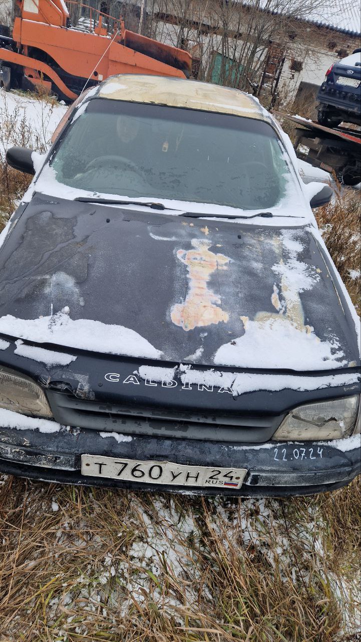 Автомобиль TOYOTA CALDINA, г/н Т760УН24, 1998 г.в., кузов № ЕТ196-5068720, цвет серый, комплектность и состояние не проверялась, данное имущество обращено в доход государства. Находится в Емельяновском районе