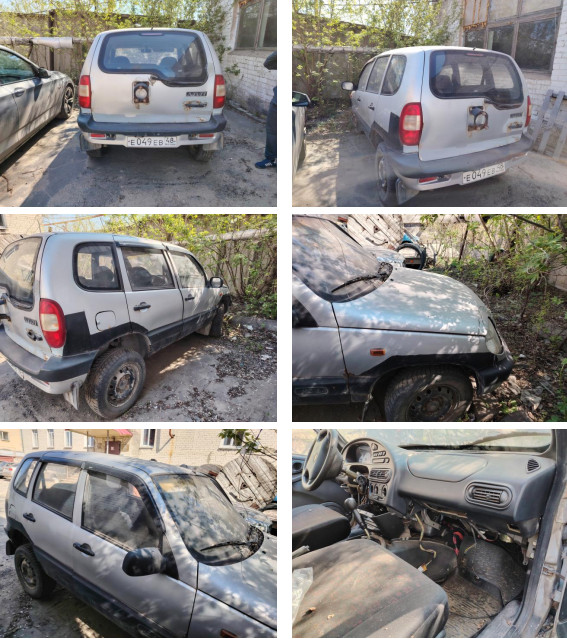 Автомобиль легковой Chevrolet Niva 2123, год изготовления: 2006, г/н E049EB48, VIN X9L21230060127517, кузов 0127517, цвет: светло-серебристый металлик