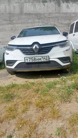 Легковой автомобиль RENAULT ARKANA, 2021 г.в., г.н.: Т758НМ142, VIN: X7LRJC4D467229491, цвет-белый (залог)