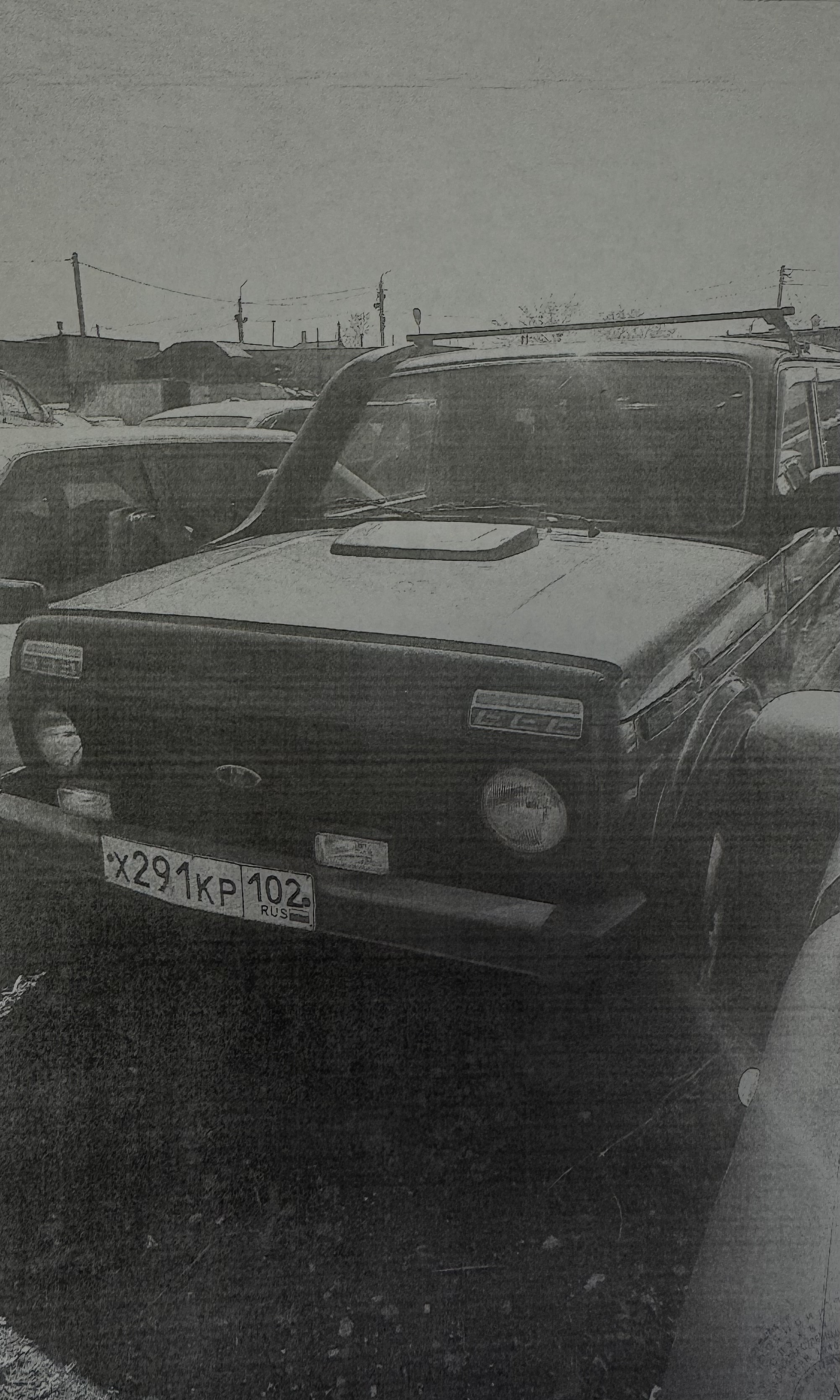 Автомобиль Лада 213100, гос.номер Х291КР102, VIN XTA213100B0116610