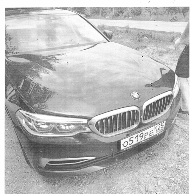 АМТС BMW 523D, г.в. 2018, г/н О519РЕ125, VIN WBAJC32010G939284, №кузова WBAJC32010G939284, №двиг. B47D20A57605458, соб-к Ковалев Д.А