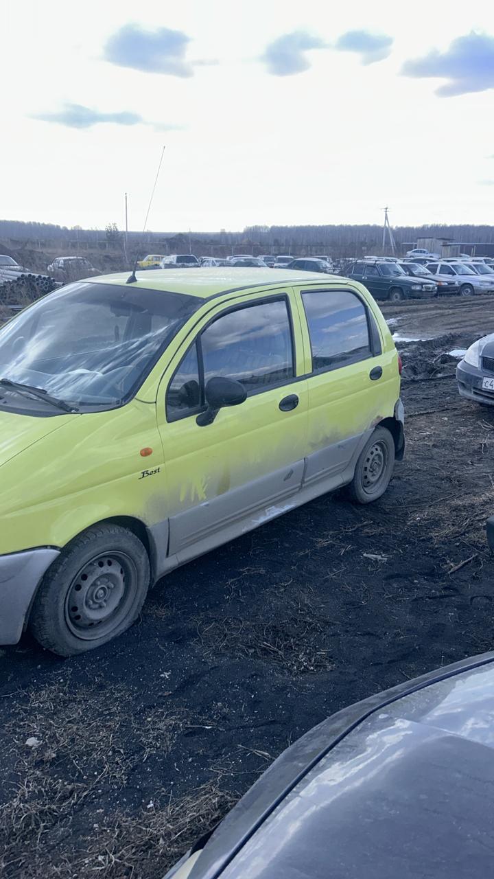 Автомобиль Дэу Матиз, г/н Н973ЕМ174, цвет желтый песочный, 2008 г.в., VIN XWB4B11CD8A020480