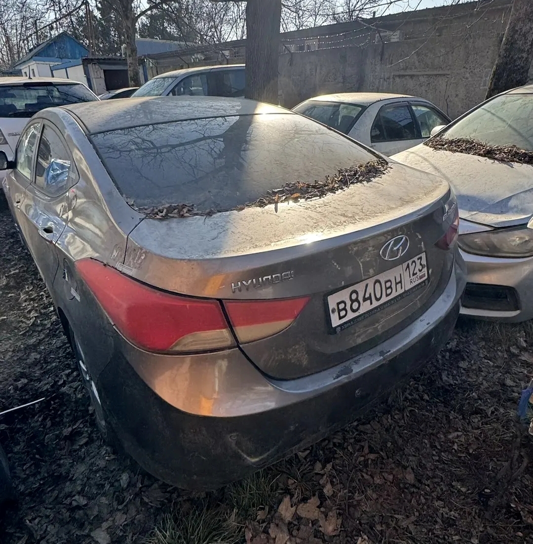 (повт) Д-к Лукьяненко И.Н. А/м HYUNDAI ELANTRA 1.6 МТ, г/в 2011, г/н В840ВН123, VIN KMHDG41CACU317337. Обременение: залог, арест, н/ц 634 865,00 руб., з-к 126 973,00 руб., ш/а 6 349,00 руб.