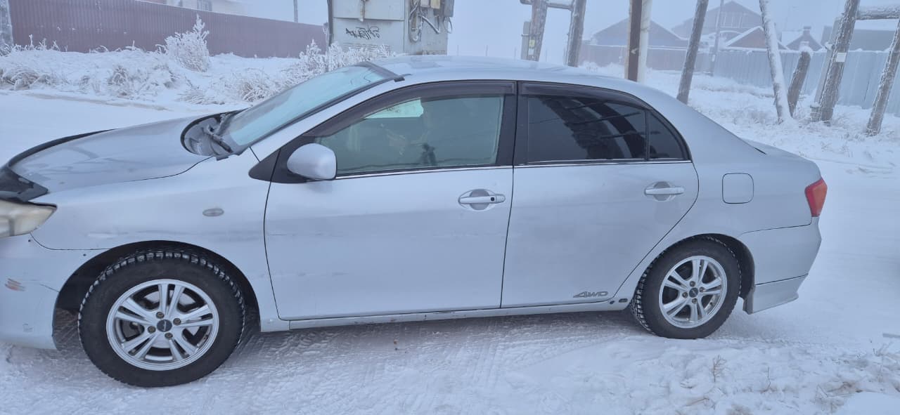 Toyota Corolla Axio, 2008 г.в., г/н Р167МН14, цвет серый, NZE144-6008729. Местонахождение: г. Якутск. Собственник Аммосова С.З.