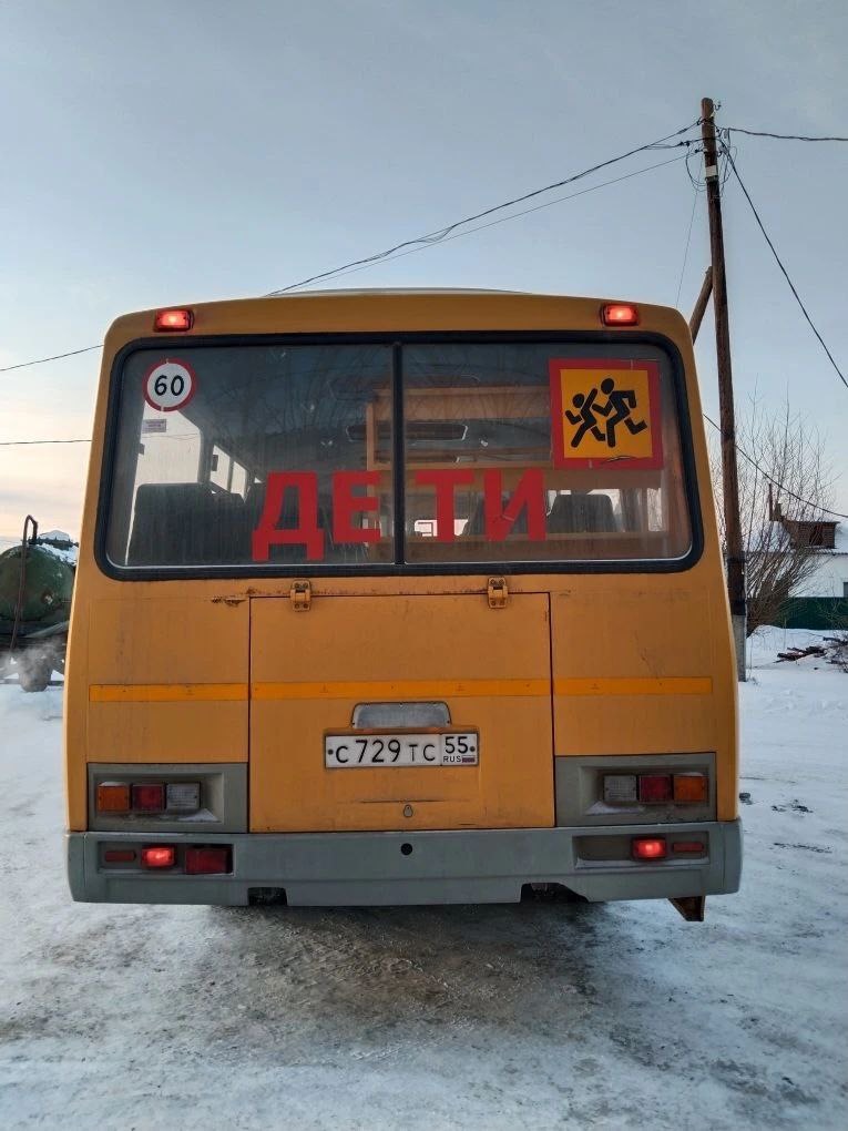 Автобус для перевозки детей, VIN Х1М3205ВХD0000921, ПТС 52 НС 029612, модель/№ двигателя: 523420, D1001181, цвет желтый, мощность: 122,4 л.с., гос. Номер С729ТС 55